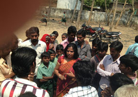 discussing with Yourh on 18th at Narasimhula gudem about Model Village and Career Development ... Also conducted Health Camp in Gudem